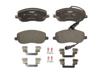Brake Pad Set, disc brake PREMIER ECO FRICTION FDB1787 Ferodo
