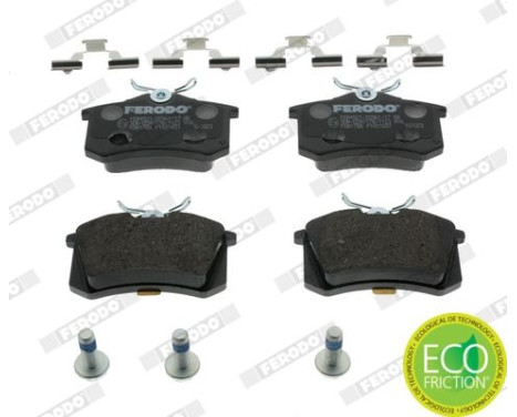 Brake Pad Set, disc brake PREMIER ECO FRICTION FDB1788 Ferodo, Image 4