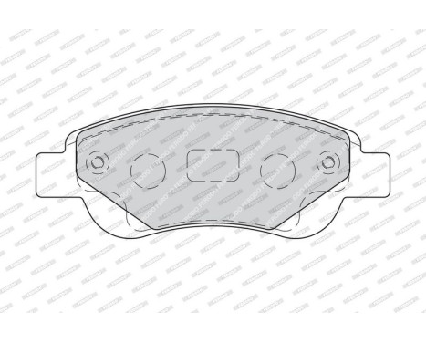 Brake Pad Set, disc brake PREMIER ECO FRICTION FDB1790 Ferodo, Image 3