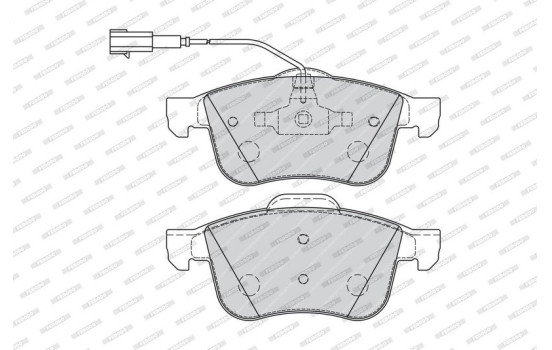 Brake Pad Set, disc brake PREMIER ECO FRICTION FDB1805 Ferodo, Image 4