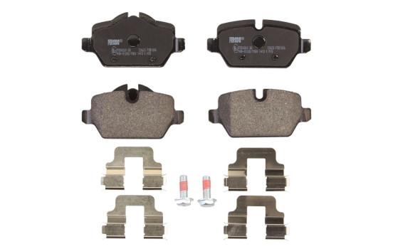 Brake Pad Set, disc brake PREMIER ECO FRICTION FDB1806 Ferodo