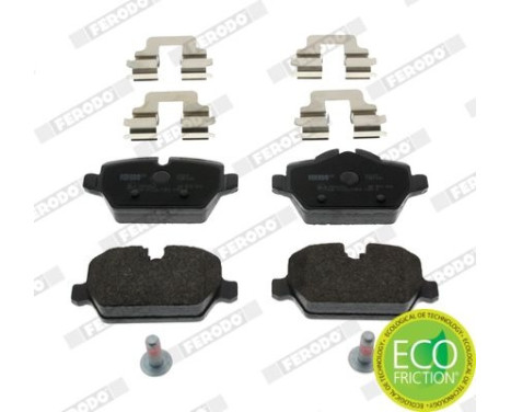 Brake Pad Set, disc brake PREMIER ECO FRICTION FDB1806 Ferodo, Image 3