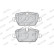 Brake Pad Set, disc brake PREMIER ECO FRICTION FDB1806 Ferodo, Thumbnail 3
