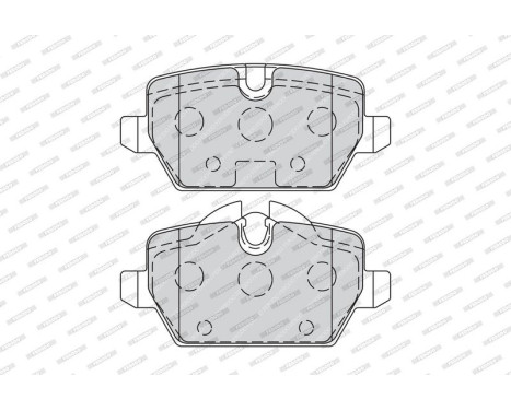 Brake Pad Set, disc brake PREMIER ECO FRICTION FDB1806 Ferodo, Image 3