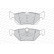 Brake Pad Set, disc brake PREMIER ECO FRICTION FDB1807 Ferodo, Thumbnail 3