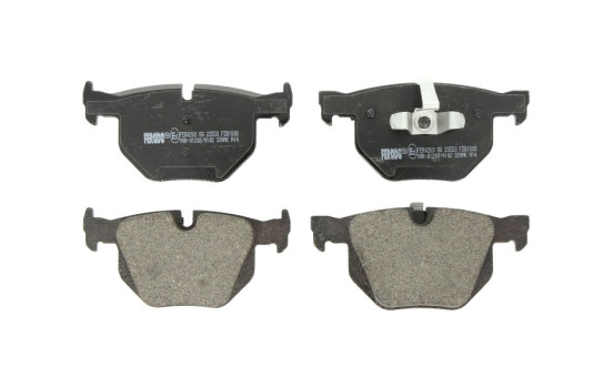 Brake Pad Set, disc brake PREMIER ECO FRICTION FDB1808 Ferodo