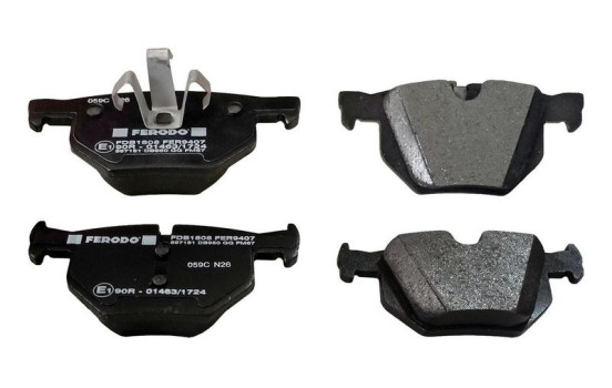 Brake Pad Set, disc brake PREMIER ECO FRICTION FDB1808 Ferodo, Image 5