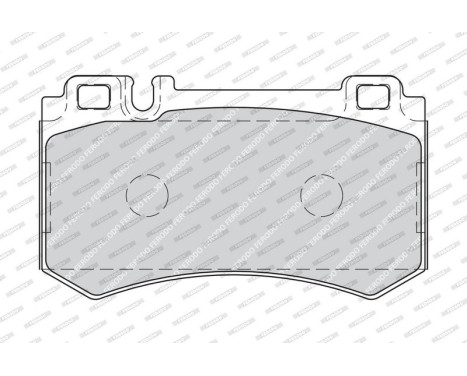 Brake Pad Set, disc brake PREMIER ECO FRICTION FDB1809 Ferodo, Image 4