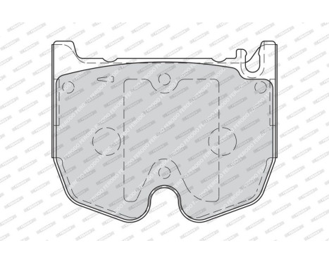 Brake Pad Set, disc brake PREMIER ECO FRICTION FDB1810 Ferodo, Image 3