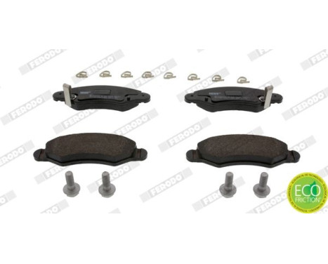 Brake Pad Set, disc brake PREMIER ECO FRICTION FDB1811 Ferodo, Image 3