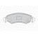 Brake Pad Set, disc brake PREMIER ECO FRICTION FDB1811 Ferodo, Thumbnail 3
