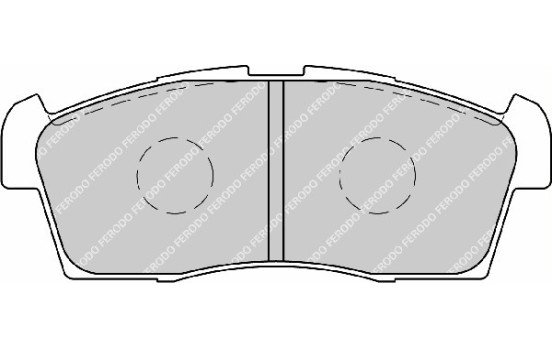Brake Pad Set, disc brake PREMIER ECO FRICTION FDB1812 Ferodo, Image 2