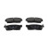 Brake Pad Set, disc brake PREMIER ECO FRICTION FDB1812 Ferodo, Thumbnail 3