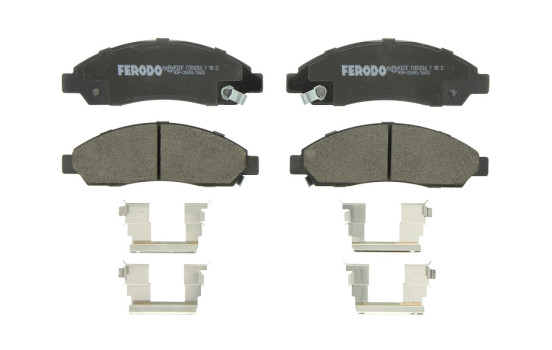 Brake Pad Set, disc brake PREMIER ECO FRICTION FDB1816 Ferodo