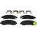 Brake Pad Set, disc brake PREMIER ECO FRICTION FDB1816 Ferodo, Thumbnail 3
