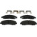 Brake Pad Set, disc brake PREMIER ECO FRICTION FDB1816 Ferodo, Thumbnail 3