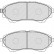 Brake Pad Set, disc brake PREMIER ECO FRICTION FDB1817 Ferodo, Thumbnail 2