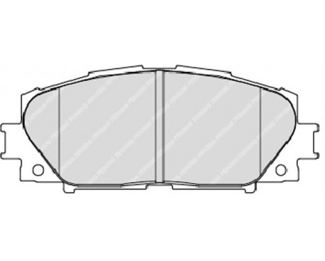 Brake Pad Set, disc brake PREMIER ECO FRICTION FDB1829 Ferodo, Image 2