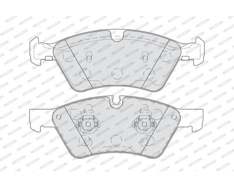 Brake Pad Set, disc brake PREMIER ECO FRICTION FDB1830 Ferodo, Image 5