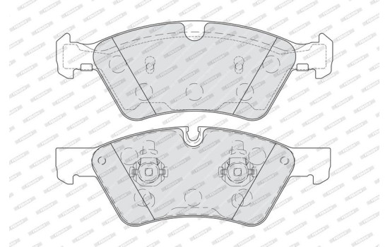 Brake Pad Set, disc brake PREMIER ECO FRICTION FDB1830 Ferodo, Image 5