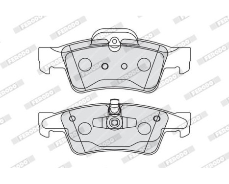 Brake Pad Set, disc brake PREMIER ECO FRICTION FDB1831 Ferodo, Image 3