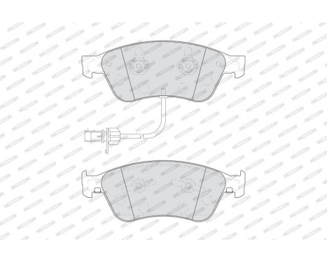 Brake Pad Set, disc brake PREMIER ECO FRICTION FDB1832 Ferodo, Image 6