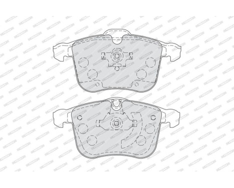 Brake Pad Set, disc brake PREMIER ECO FRICTION FDB1833 Ferodo, Image 3