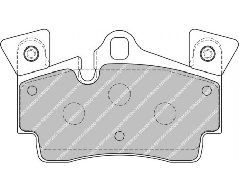 Brake Pad Set, disc brake PREMIER ECO FRICTION FDB1835 Ferodo, Image 2