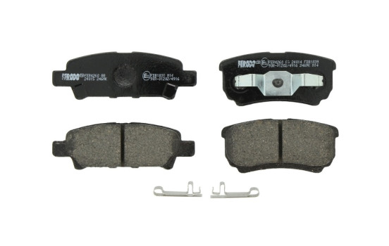 Brake Pad Set, disc brake PREMIER ECO FRICTION FDB1839 Ferodo