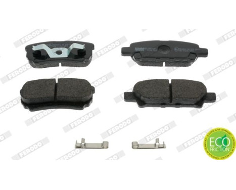 Brake Pad Set, disc brake PREMIER ECO FRICTION FDB1839 Ferodo, Image 4