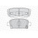 Brake Pad Set, disc brake PREMIER ECO FRICTION FDB1839 Ferodo, Thumbnail 4