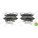 Brake Pad Set, disc brake PREMIER ECO FRICTION FDB1840 Ferodo, Thumbnail 3