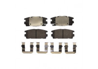 Brake Pad Set, disc brake PREMIER ECO FRICTION FDB1841 Ferodo