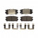 Brake Pad Set, disc brake PREMIER ECO FRICTION FDB1841 Ferodo