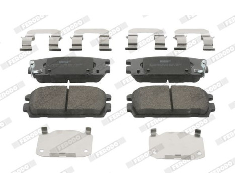 Brake Pad Set, disc brake PREMIER ECO FRICTION FDB1841 Ferodo, Image 4