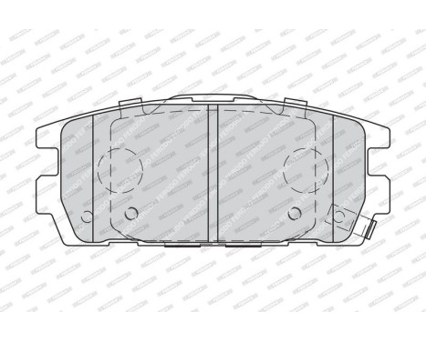 Brake Pad Set, disc brake PREMIER ECO FRICTION FDB1841 Ferodo, Image 3