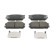 Brake Pad Set, disc brake PREMIER ECO FRICTION FDB1841 Ferodo, Thumbnail 4