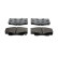 Brake Pad Set, disc brake PREMIER ECO FRICTION FDB1852 Ferodo, Thumbnail 2