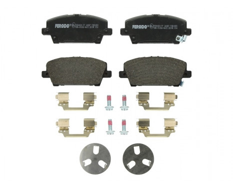 Brake Pad Set, disc brake PREMIER ECO FRICTION FDB1859 Ferodo