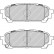 Brake Pad Set, disc brake PREMIER ECO FRICTION FDB1861 Ferodo, Thumbnail 2