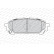 Brake Pad Set, disc brake PREMIER ECO FRICTION FDB1861 Ferodo, Thumbnail 4