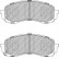 Brake Pad Set, disc brake PREMIER ECO FRICTION FDB1863 Ferodo, Thumbnail 2