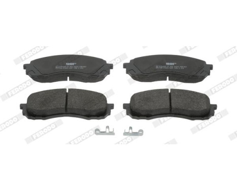 Brake Pad Set, disc brake PREMIER ECO FRICTION FDB1863 Ferodo, Image 4