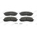 Brake Pad Set, disc brake PREMIER ECO FRICTION FDB1863 Ferodo, Thumbnail 4