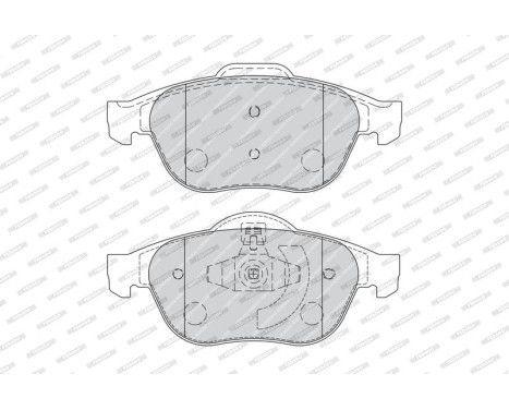 Brake Pad Set, disc brake PREMIER ECO FRICTION FDB1865 Ferodo, Image 4