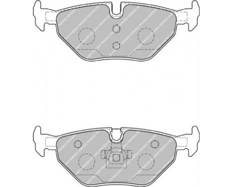 Brake Pad Set, disc brake PREMIER ECO FRICTION FDB1867 Ferodo, Image 2