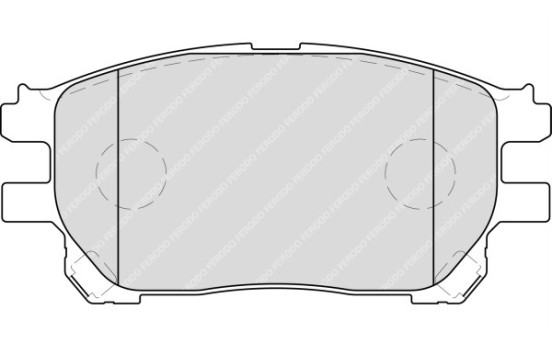 Brake Pad Set, disc brake PREMIER ECO FRICTION FDB1868 Ferodo, Image 2