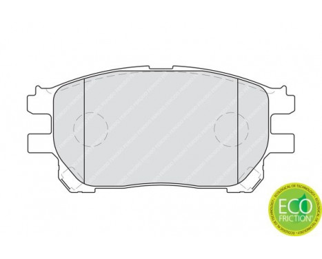 Brake Pad Set, disc brake PREMIER ECO FRICTION FDB1868 Ferodo, Image 3