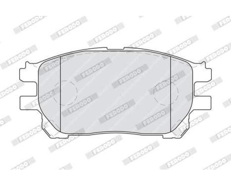 Brake Pad Set, disc brake PREMIER ECO FRICTION FDB1868 Ferodo, Image 4