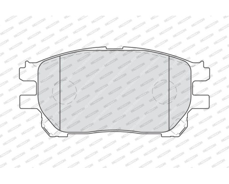 Brake Pad Set, disc brake PREMIER ECO FRICTION FDB1868 Ferodo, Image 4